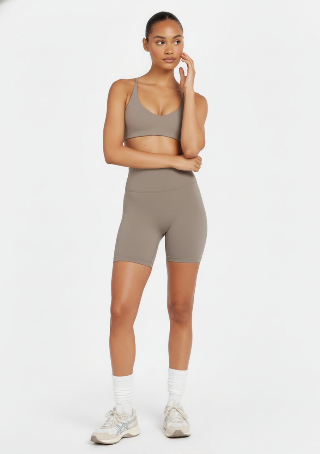 Free Sport Bra Soft Grey