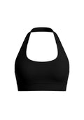 Solid Black Sport Bra